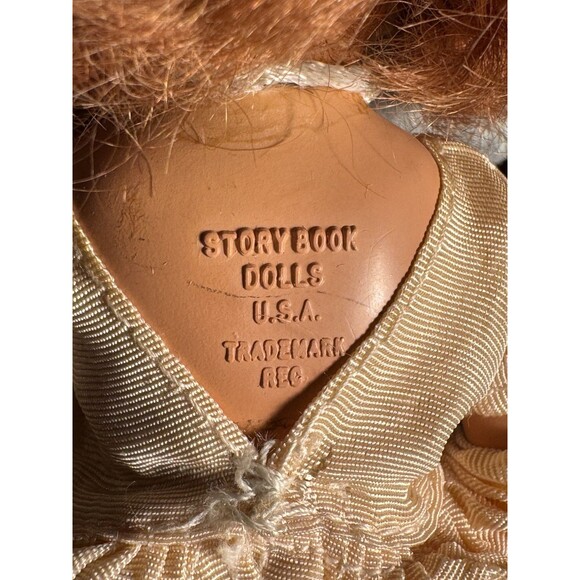 Vintage Nancy Ann Story Book trademark Doll  6” 1940s - Picture 2 of 16